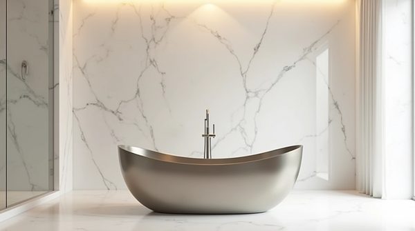 Créez une salle de bain au style unique avec le robinet cascade lavabo