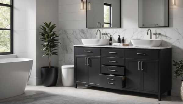 Des poubelles de salle de bain élégantes pour tous les budgets