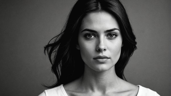 Découvrez l'art émotionnel: portraits noir et blanc en promo